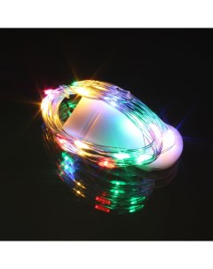 Световая гирлянда новогодняя Роса 2 м разноцветный Disco