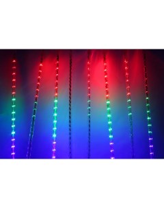 Световая гирлянда новогодняя Сосульки тающие 2 м разноцветный RGB Disco