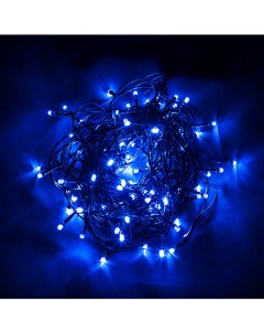 Световая гирлянда новогодняя CL07 32315 40 м синий Feron