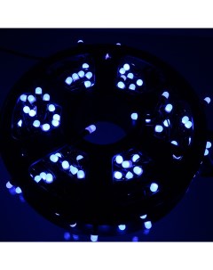 Световая гирлянда новогодняя 48 м синий Disco