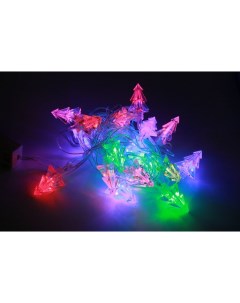 Световая гирлянда новогодняя Цветная елочка 3 м разноцветный RGB Disco