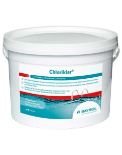 Дезинфицирующее средство для бассейна Chloriklar Хлориклар 4531114 5 кг Bayrol
