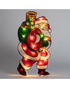 Световая фигура Дед Мороз engds 16 Б0056007 белый теплый Era