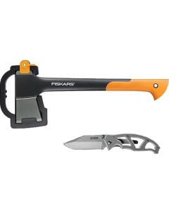Набор малый плотницкий топор и складной нож Paraframe Fiskars