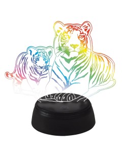 Новогодний светильник Tiger family UL 00008403 разноцветный RGB Uniel