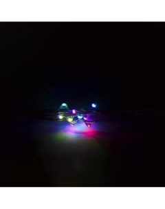 Световая гирлянда новогодняя Montana 080 001 0004 10 м разноцветный RGB Horoz