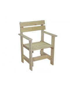 Кресло для дачи Кострома КР1 88х62х50 см Дерево Банный мастер