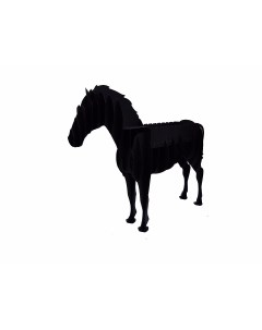Мангал Лошадь объемный 3D Резка металла