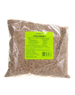 Семена газона Луговой 0 9 кг Зеленый ковер