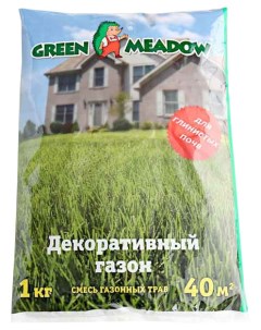 Семена Газон СТАНДАРТ Декоративный для глинистых почв 1 кг Зеленый ковер