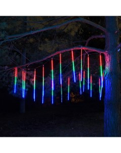 Новогодняя светодиодная гирлянда уличная Тающие Сосульки H0151 3 м цветная Baziator