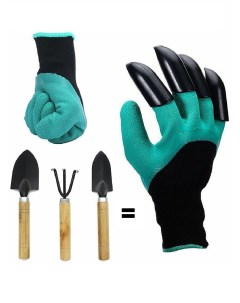 Садовые перчатки 00101803A Garden Genie Gloves one size Nobrand