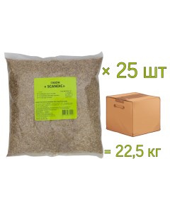 Семена газона SCANDIC 0 9 кг х 25 шт 22 5 кг Зеленый ковер