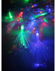 Световая гирлянда новогодняя кисточки KOC_GIR40LED_RGB 3 9 м разноцветный Космос