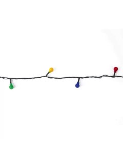 Световая гирлянда новогодняя Шарики 591102 10 м разноцветный RGB Золотая сказка