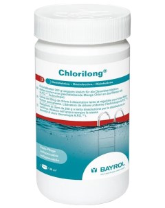 Дезинфицирующее средство для бассейна ChloriLong 200 Хлорилонг 200 4536120 1 кг Bayrol