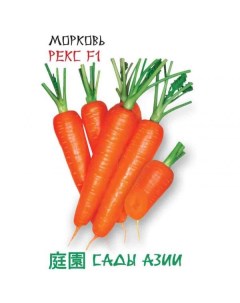 Семена морковь Рекс F1 1 уп Сады азии