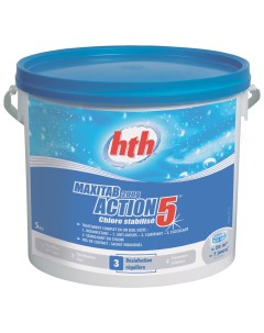 Дезинфицирующее средство для бассейна Maxitab Action 5 K801757H2 5 кг Hth