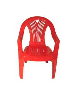 Садовое кресло Салют 217505 60х66х84см красный Стандарт пластик