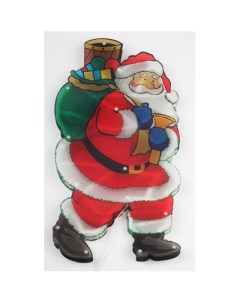 Световая фигура Дед Мороз eniof 08 Б0041938 разноцветный RGB Era