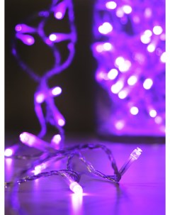 Световая гирлянда новогодняя LD120 V E 12 м фиолетовый Snowhouse