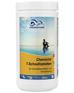 Дезинфицирующее средство для бассейна 0504101 Кемохлор Т 1 кг Chemoform