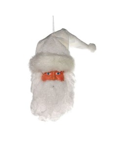 Елочная игрушка Санта в Белом Колпаке 567027 44 см 1 шт Billiet
