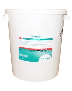 Дезинфицирующее средство для бассейна ChloriKlar Хлориклар 95570 25 кг Bayrol