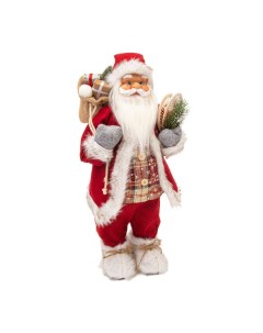 Новогодняя фигурка Дед Мороз под елку M96 35x18x60 см Winter glade