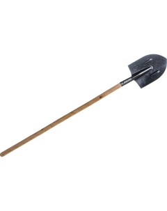 Лопата штыковая из рельсовой стали с чер 1 сорт и ребрами жесткости с ручкой GBS 0 Gigant