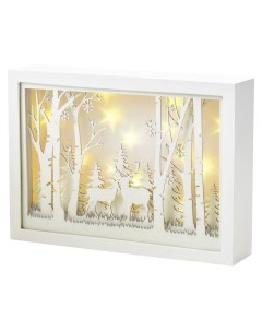 Новогодний светильник Олений лес 165260 белый теплый Kaemingk