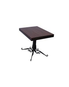 Стол для дачи 1 1 brown 120x80 5x74 5 см Talmico