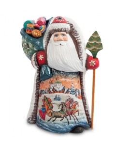 Фигурка Дед Мороз с подарками Народные промыслы