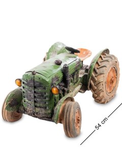 Цветочное кашпо Зеленый трактор GG 4440 LC 4 л зеленый коричневый оранжевый 1 шт Sealmark