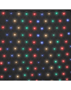 Световая сетка 160 LED E96344 1 8x1 м разноцветный RGB Snowmen