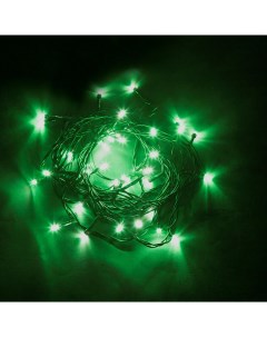 Световая гирлянда новогодняя CL03 32292 4 м зеленый Feron