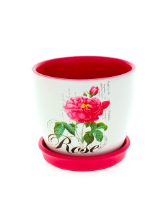 Цветочный горшок Rose KENG 1640067L 2 л разноцветный 1 шт Ens