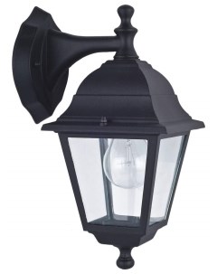 Садовый светильник Leon black 1813 1w Favourite