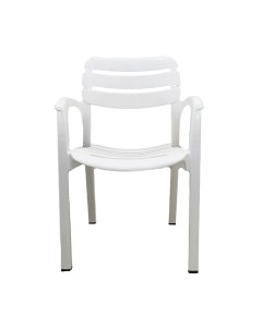 Садовое кресло Далгория 217476 44х60х83см белый Стандарт пластик