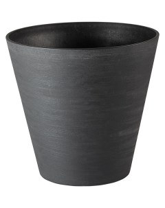 Цветочный горшок Re pot hoop round self watering 33703016238 1 5 л черный 1 шт Teraplast