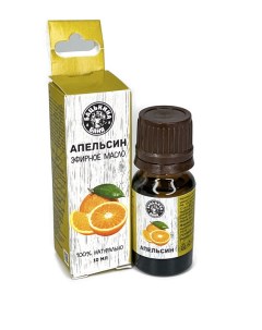 Эфирное масло Апельсин 10 мл для бани сауны дома аромаламп увлажнителя ванны аромамасло Бацькина баня