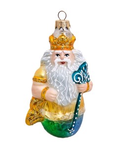 Елочная игрушка Царь Нептун 802068 1шт разноцветный Elita