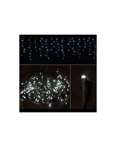 Световая бахрома LED200 уличная 4x0 5 м белый холодный Волшебная страна