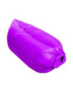 Шезлонг мешок надувной Приляг 220 x 80 x 65 см фиолетовый Nobrand