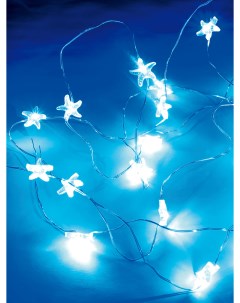 Световая гирлянда новогодняя Синие нити KOCNL EL114_blue 1 9 м синий Космос