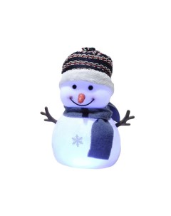 Новогодний светильник Задорный снеговичок 76160 разноцветный RGB Kaemingk