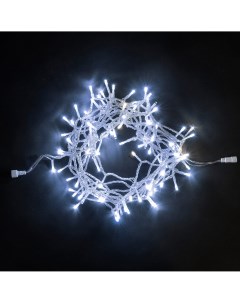 Световая гирлянда новогодняя Нить классика мерцающая 10 м белый холодный Laitcom