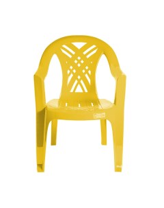 Садовое кресло Престиж 2 217485 60х66х84см желтый Стандарт пластик