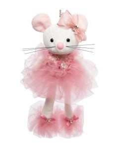 Елочная игрушка Мышка розовая 801055 30 см 1 шт Art east