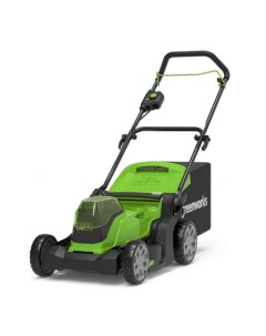 Газонокосилка G24X2LM41 24V 2512607 41 см аккумуляторная без АКБ и ЗУ Greenworks